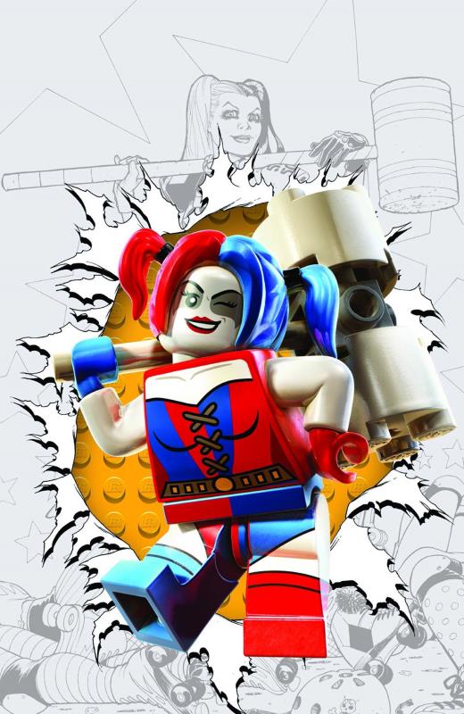 HARLEY QUINN #12 LEGO VARIANT ED