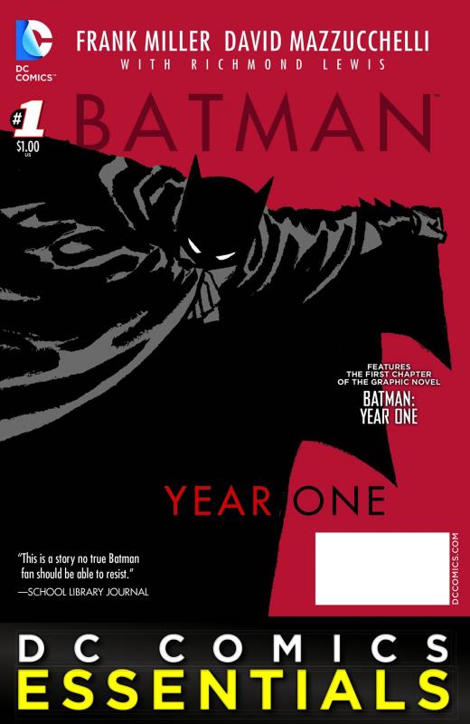 BATMAN ESSENTIALS BATMAN YEAR ONE SPEC ED #1