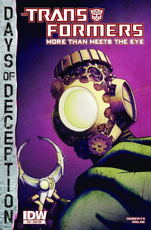 TRANSFORMERS MORE THAN MEETS EYE #35 SUBSCRIPTION VARIANT