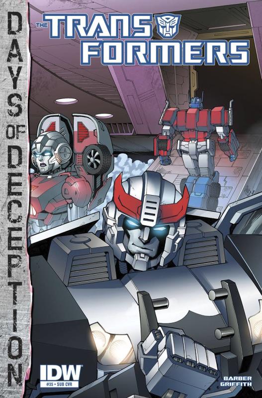 TRANSFORMERS #35 SUBSCRIPTION VARIANT