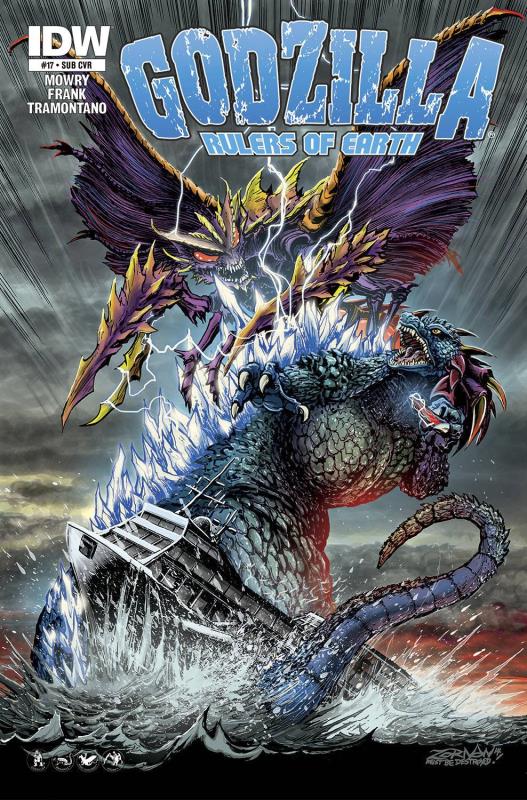 GODZILLA RULERS OF THE EARTH #18 SUBSCRIPTION VARIANT