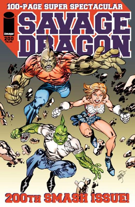 SAVAGE DRAGON #200 CVR A LARSEN