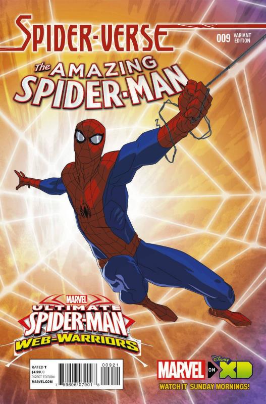 AMAZING SPIDER-MAN #9 1:25 MARVEL ANIMATION SPIDER-VERSE VARIANT