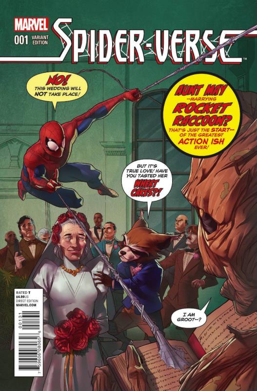 SPIDER-VERSE #1 (OF 2) ROCKET RACCOON AND GROOT VARIANT