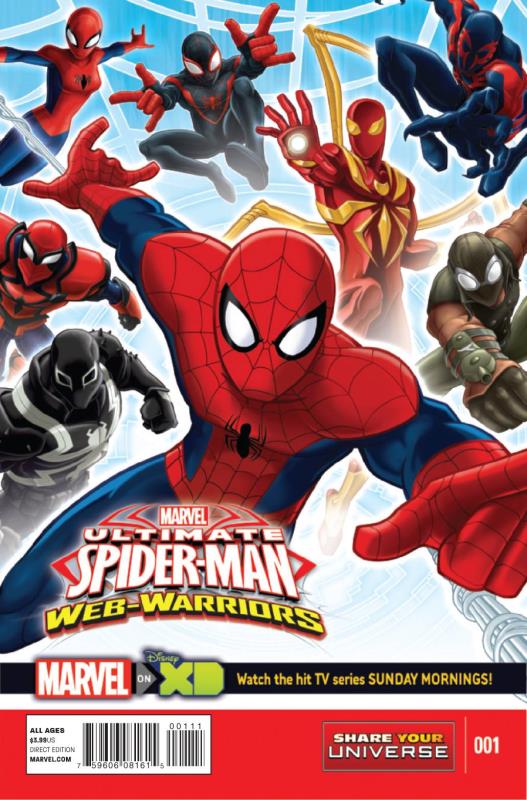 MARVEL UNIVERSE ULT SPIDER-MAN WEB WARRIORS #1