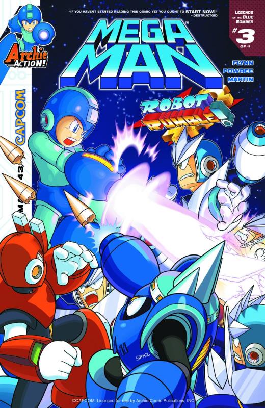 MEGA MAN #43 REG CVR