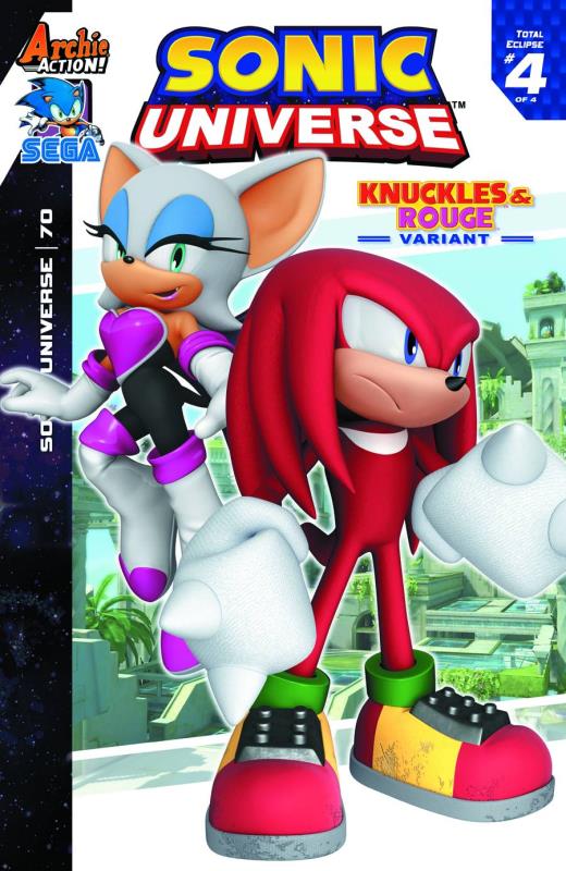 SONIC UNIVERSE #70 SEGA VARIANT CVR