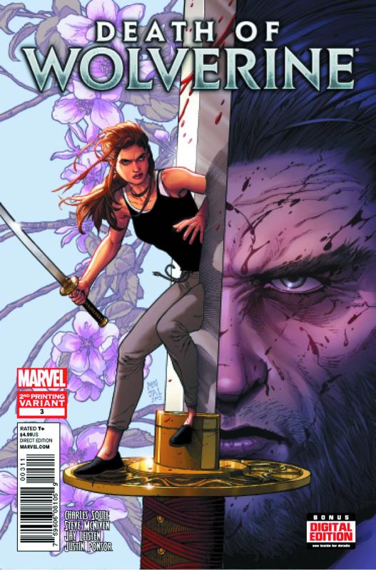 DEATH OF WOLVERINE #3 (OF 4) 2ND PTG MCNIVEN VARIANT (PP #1150)