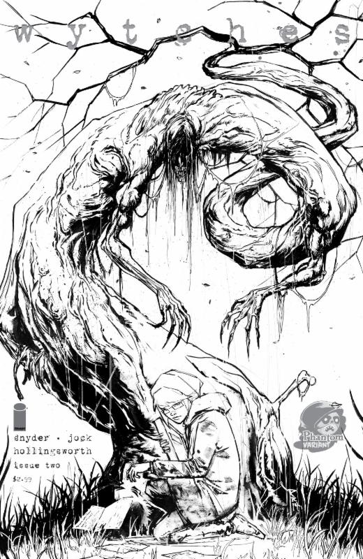 WYTCHES #2 CVR F PHANTOM BW BLACK AND WHITE VARIANT (MR)