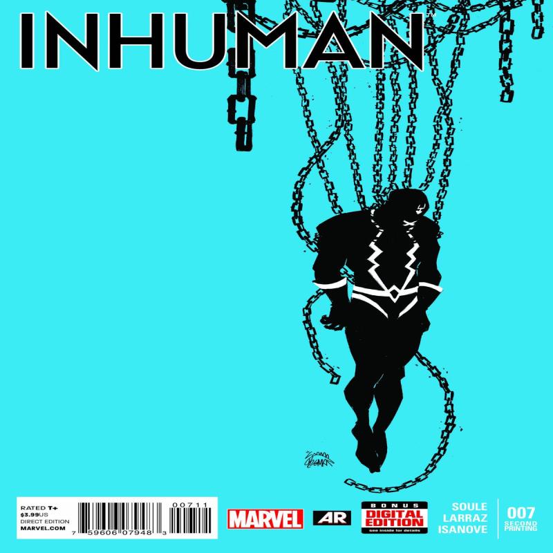 INHUMAN #7 2ND PTG STEGMAN VARIANT (PP #1152)