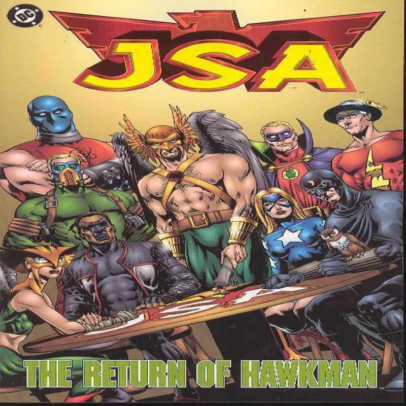 JSA TP VOL 03 THE RETURN OF HAWKMAN