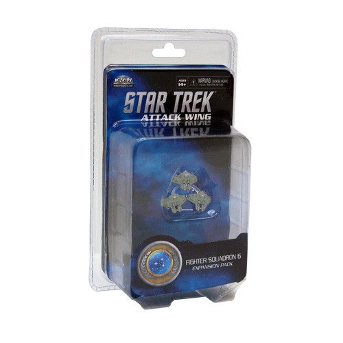 STAR TREK ATTACK WING FEDERATION FIGHTER SQUADRON