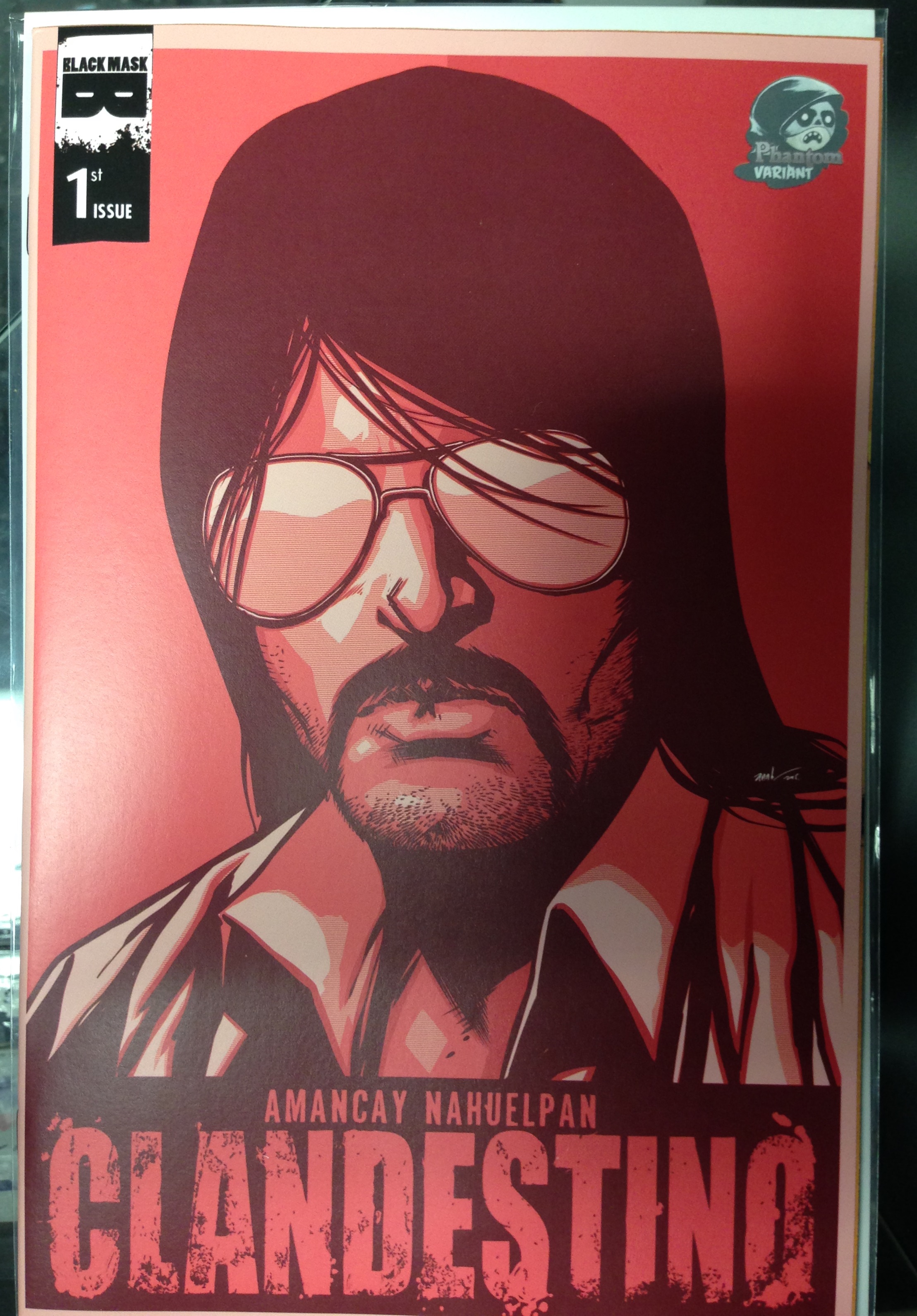 Clandestino #1 Red Phantom Variant Ltd To 100 (MR)