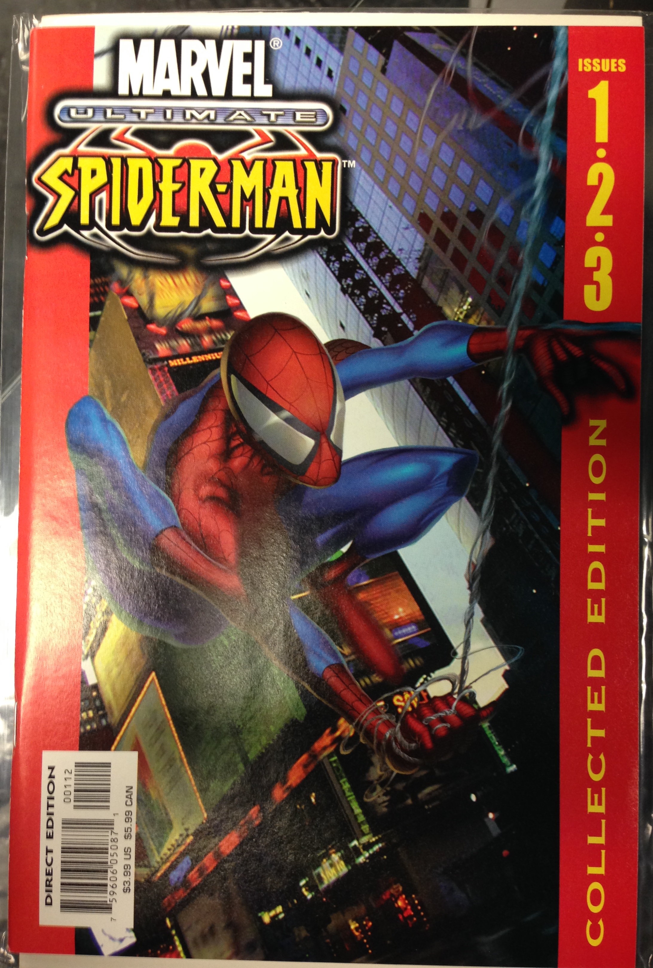 Ultimate Spider-man Collected Edition #1 (#1, #2, #3)