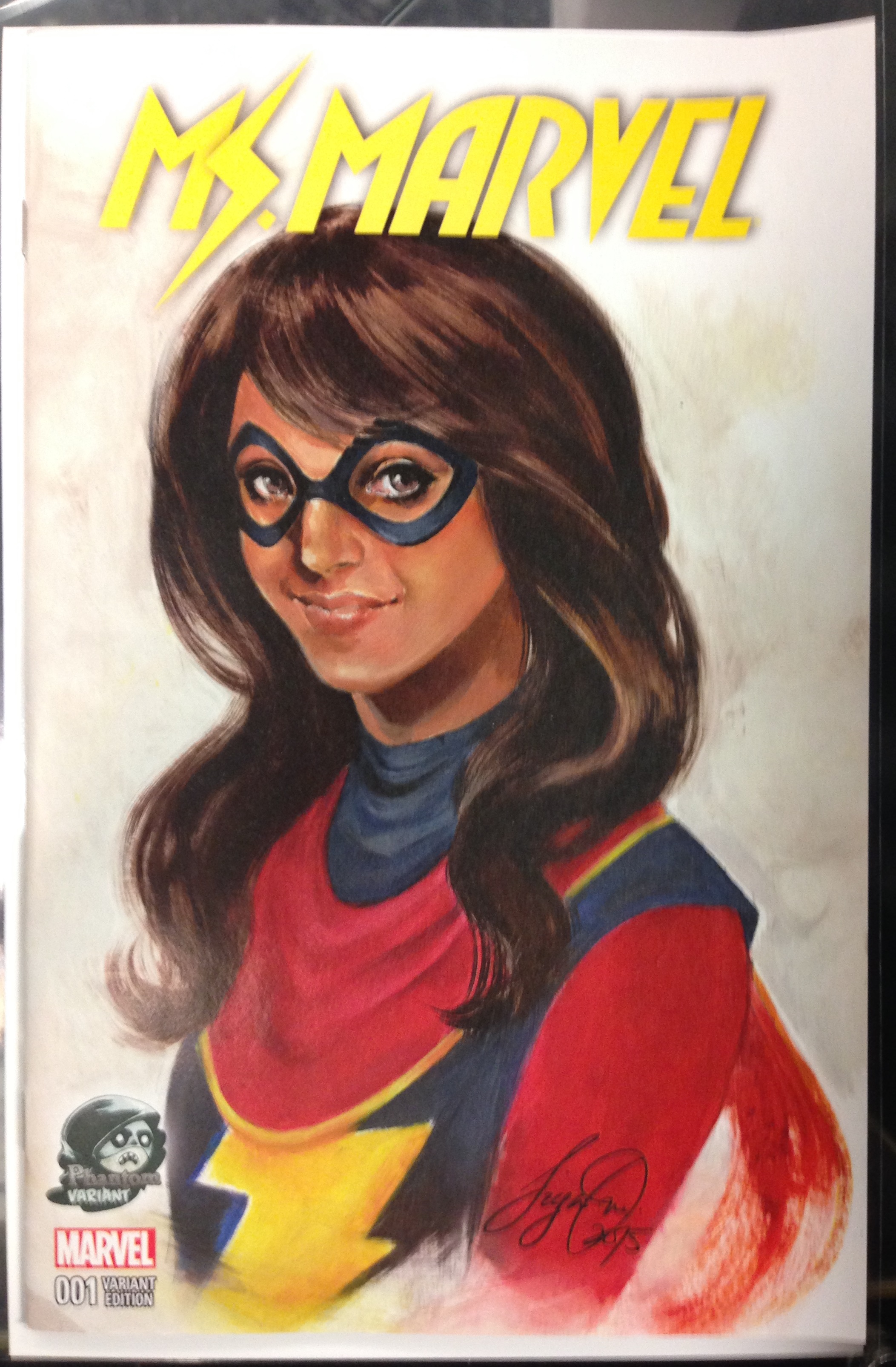 MS MARVEL #1 COLOR PHANTOM VARIANT