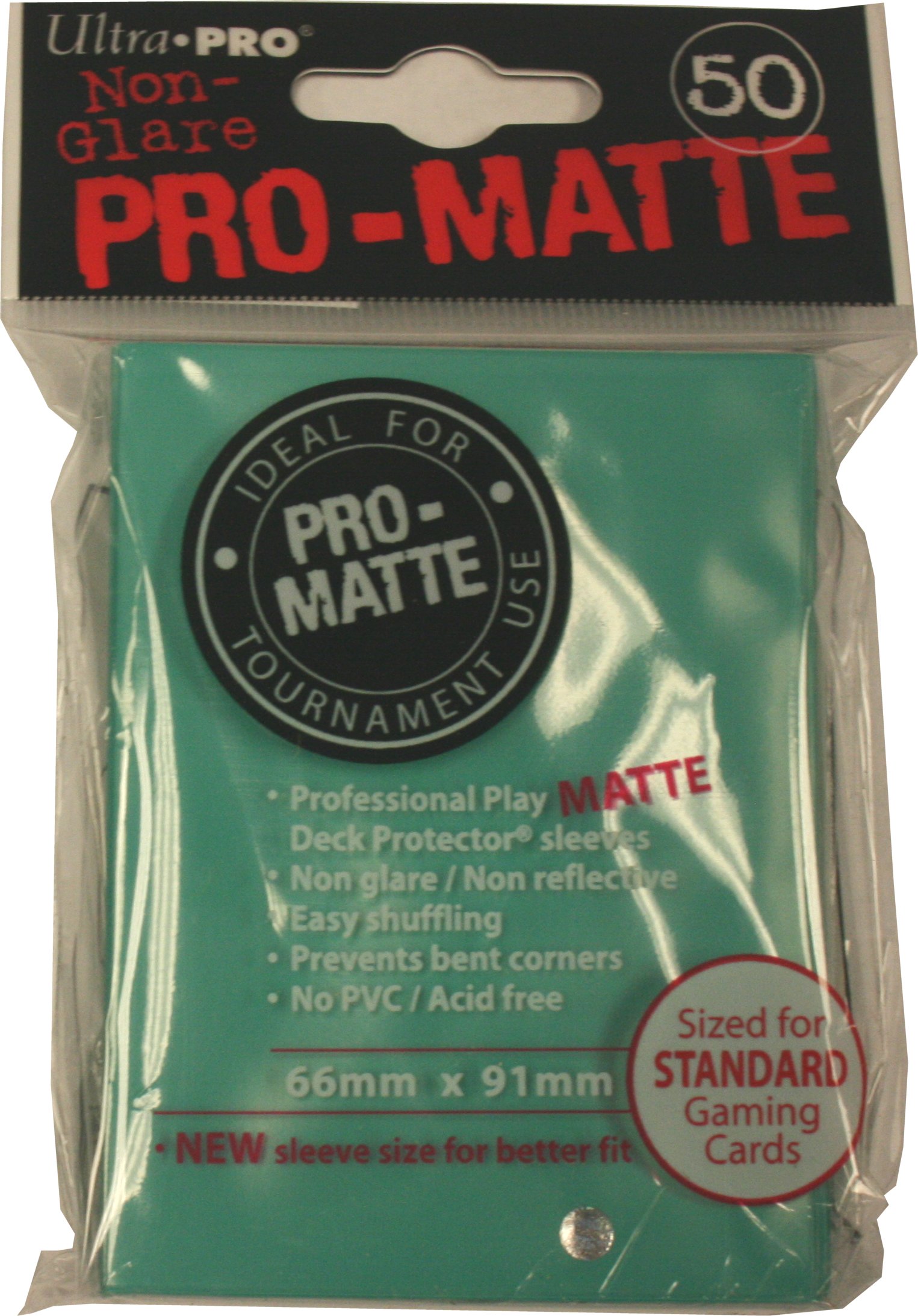 ULTRA PRO NON GLARE PRO-MATTE AQUA STANDARD SLEEVES