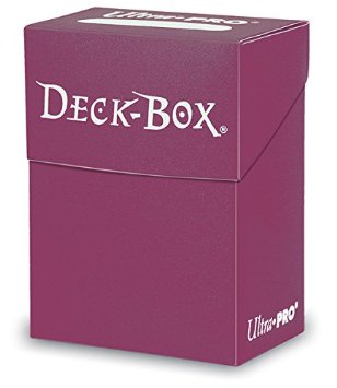 ULTRA PRO DECK BOX: BLACKBERRY