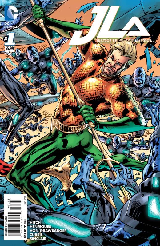 JUSTICE LEAGUE OF AMERICA #1 AQUAMAN VARIANT ED