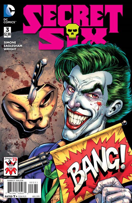 SECRET SIX #3 THE JOKER VARIANT ED (RES)