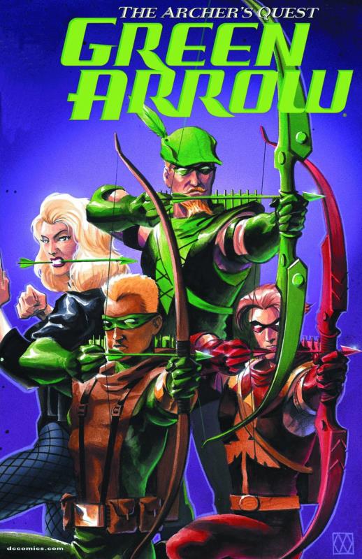 GREEN ARROW ARCHERS QUEST DELUXE ED HARDCOVER