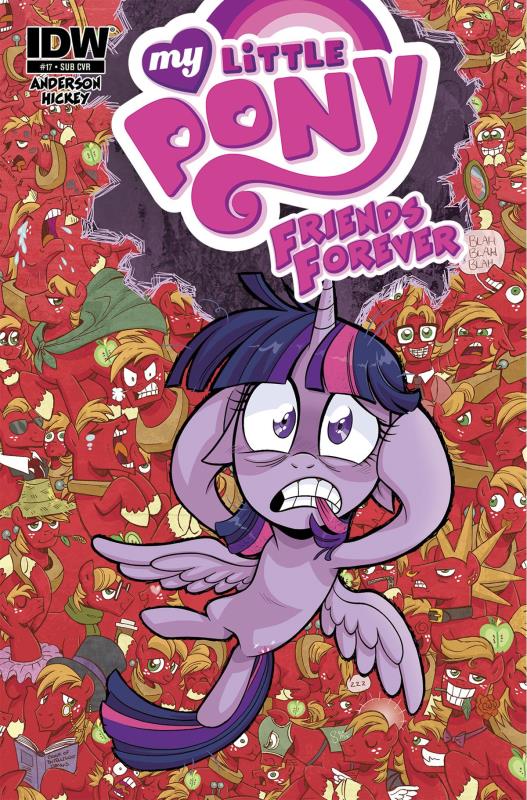 MY LITTLE PONY FRIENDS FOREVER #17 SUBSCRIPTION VARIANT