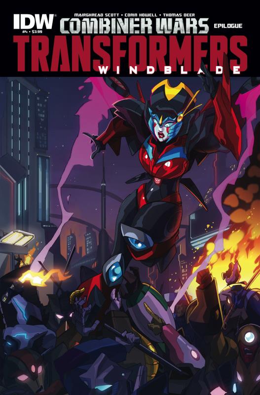 TRANSFORMERS WINDBLADE COMBINER WARS #4