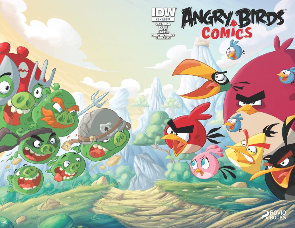 ANGRY BIRDS #12 SUBSCRIPTION VARIANT