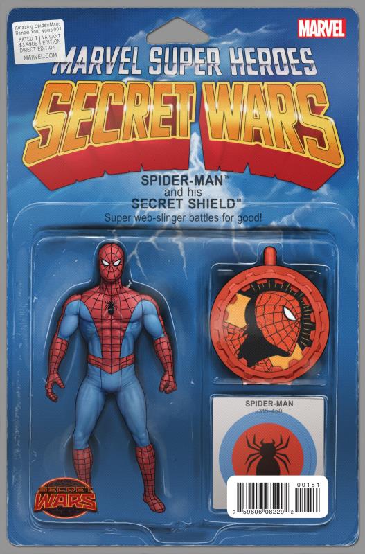 AMAZING SPIDER-MAN RENEW YOUR VOWS #1 ACTION FIGURE VARIANT