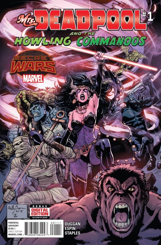 MRS DEADPOOL AND HOWLING COMMANDOS #1