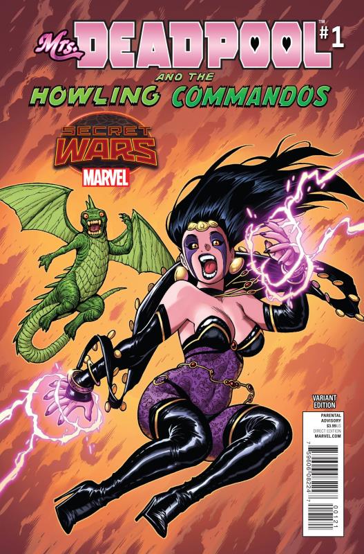 MRS DEADPOOL AND HOWLING COMMANDOS #1 1:25 WARREN VARIANT