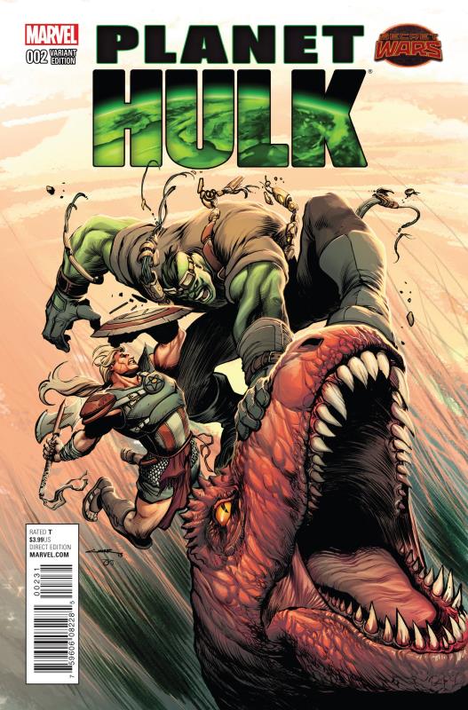 PLANET HULK #2 1:25 VARIANT