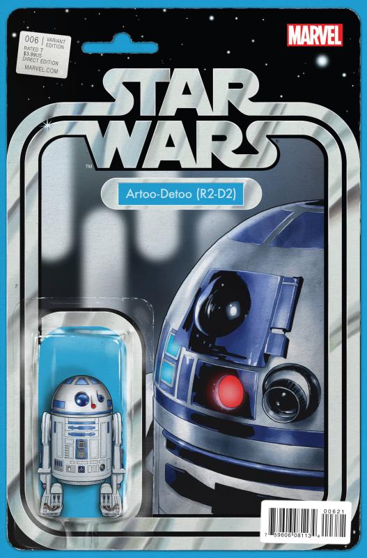 STAR WARS #6 CHRISTOPHER ACTION FIGURE VARIANT