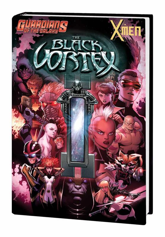 GUARDIANS OF GALAXY AND X-MEN HARDCOVER BLACK VORTEX