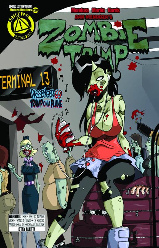 ZOMBIE TRAMP ONGOING #12 MENDOZA VARIANT (MR)