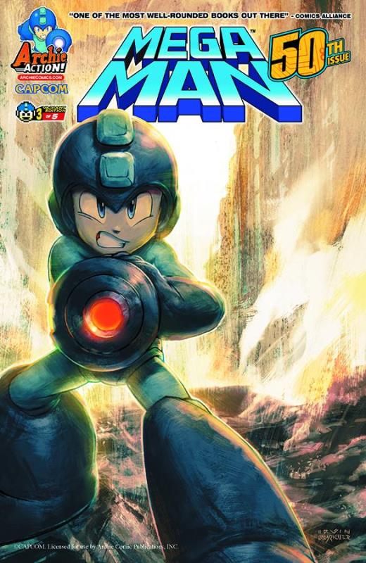 MEGA MAN #50 IRVIN RODRIGUEZ VARIANT CVR