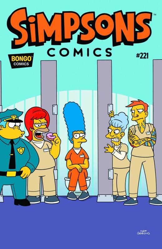 SIMPSONS COMICS #221