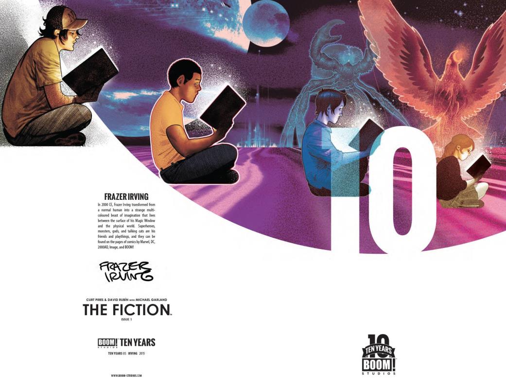 FICTION #1 (OF 4) 1:10 10 YRS IRVING VARIANT