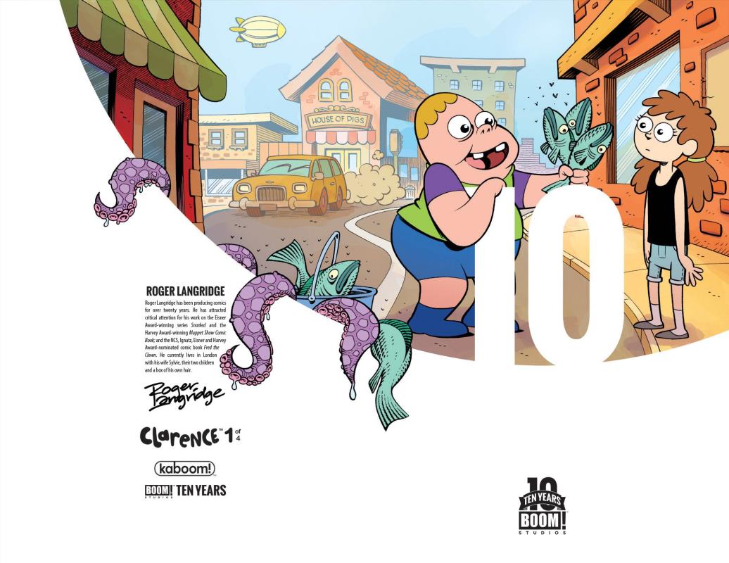 CLARENCE #1 (OF 4) 1:10 10 YRS LANGRIDGE VARIANT