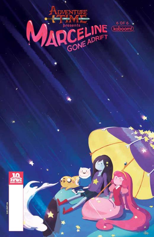 ADVENTURE TIME MARCELINE GONE ADRIFT #6 SUBSCRIPTION GARLAND VARIANT