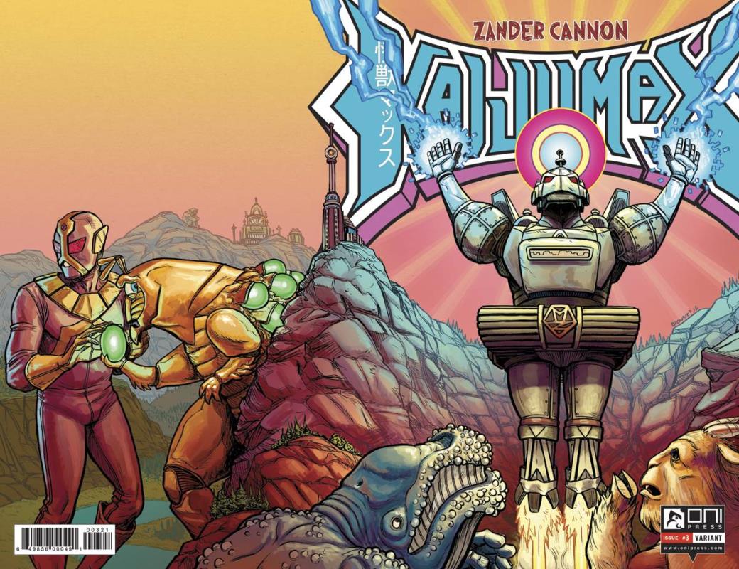 KAIJUMAX #3 VARIANT BROWNE