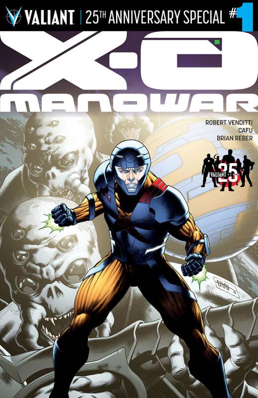 X-O MANOWAR 25TH ANN SPECIAL #1 CVR B 1:20 CAFU VARIANT