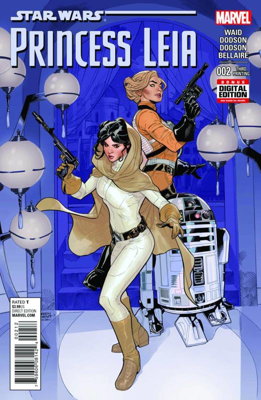 PRINCESS LEIA #2 (OF 5) DODSON 3RD PTG VARIANT