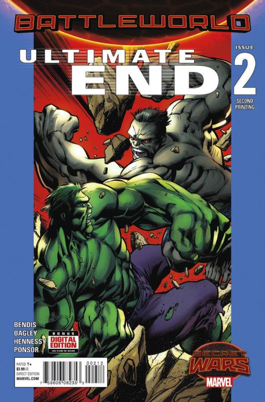 ULTIMATE END #2 (OF 5) BAGLEY 2ND PTG VARIANT