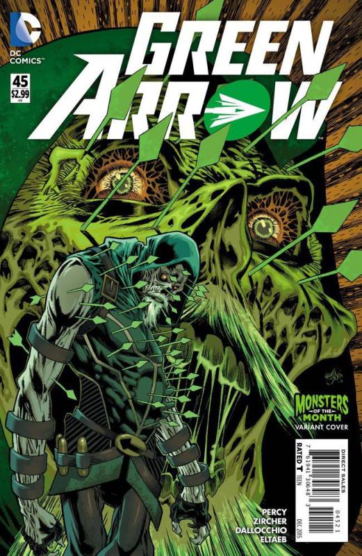 GREEN ARROW #45 MONSTERS VARIANT ED