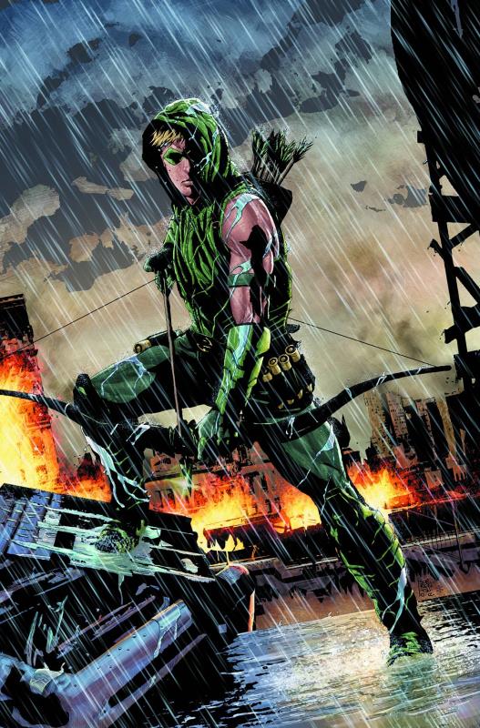 GREEN ARROW BY JEFF LEMIRE DELUXE ED HARDCOVER