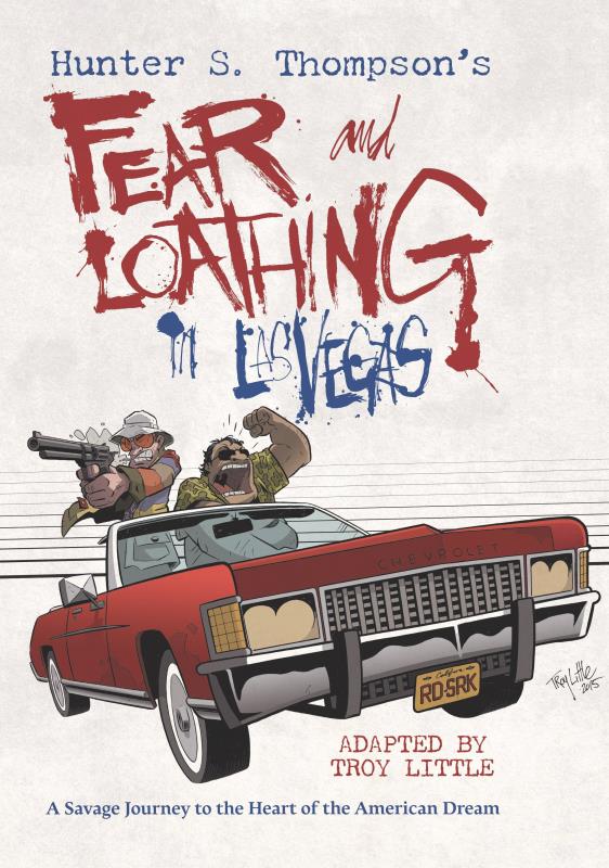 HUNTER S THOMPSON FEAR & LOATHING IN LAS VEGAS HARDCOVER