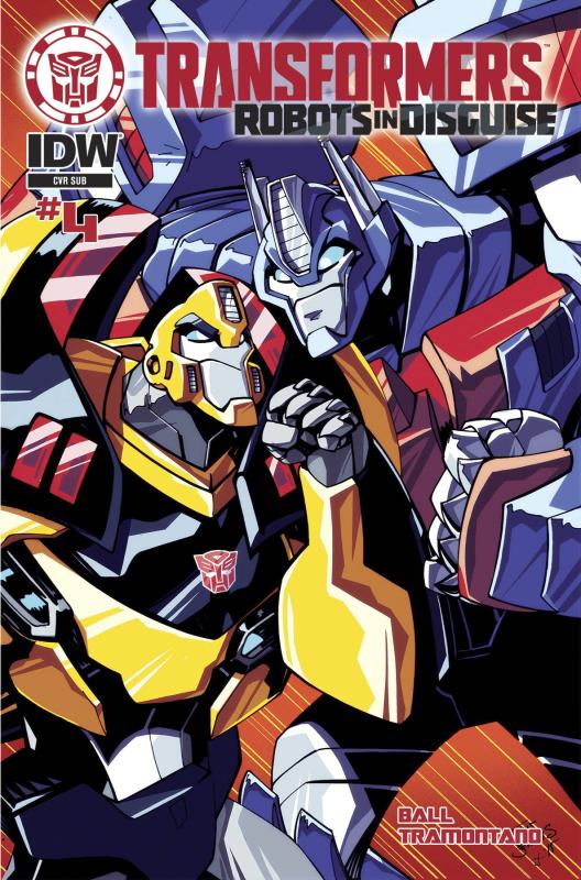 TRANSFORMERS ROBOTS IN DISGUISE ANIMATED #4 SUBSCRIPTION VARIANT