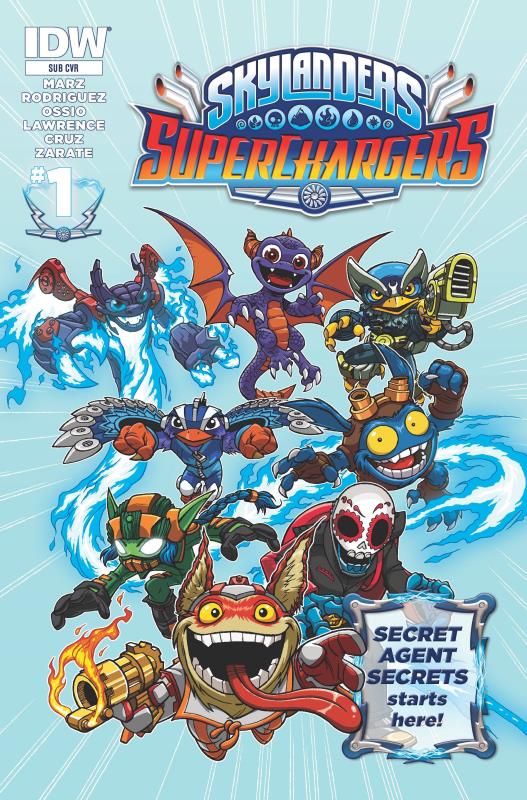 SKYLANDERS SUPERCHARGERS #1 SUBSCRIPTION VARIANT