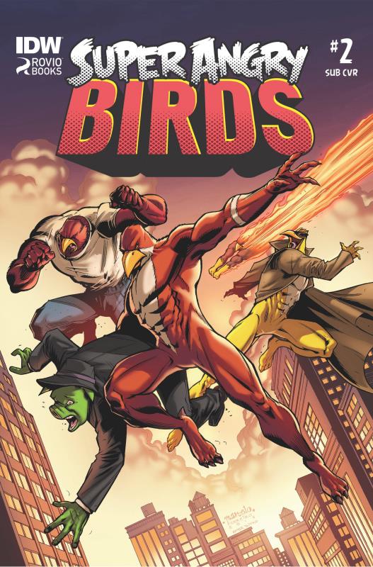 ANGRY BIRDS SUPER ANGRY BIRDS #2 (OF 4) SUBSCRIPTION VARIANT