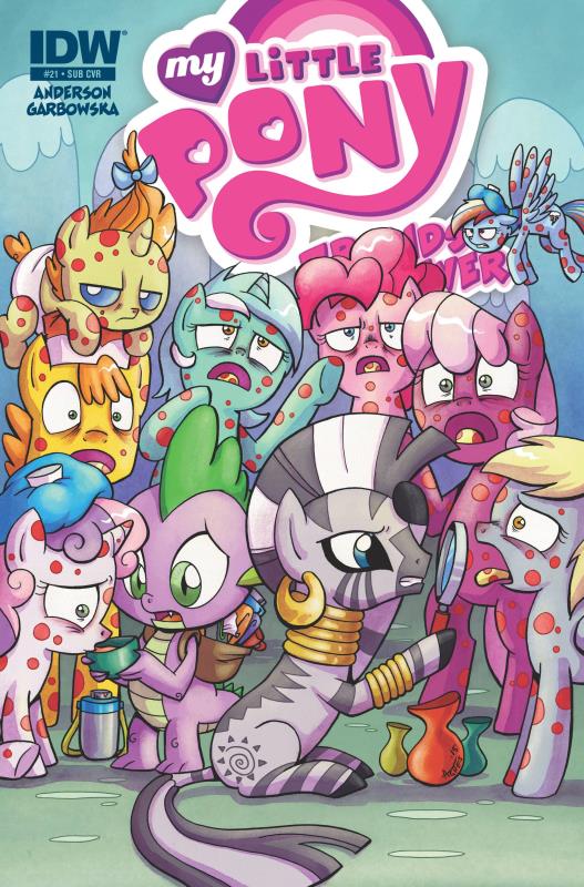 MY LITTLE PONY FRIENDS FOREVER #21 SUBSCRIPTION VARIANT